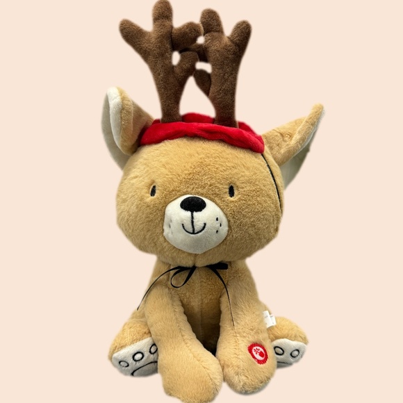 Hallmark | NWT | "Up On The HouseTop" Singing Puppy - Picture 1 of 2